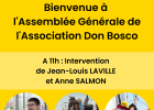 Assemblée Générale de l'association DON BOSCO